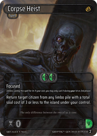 Corpse Heist (139) - Kryptik TCG Single