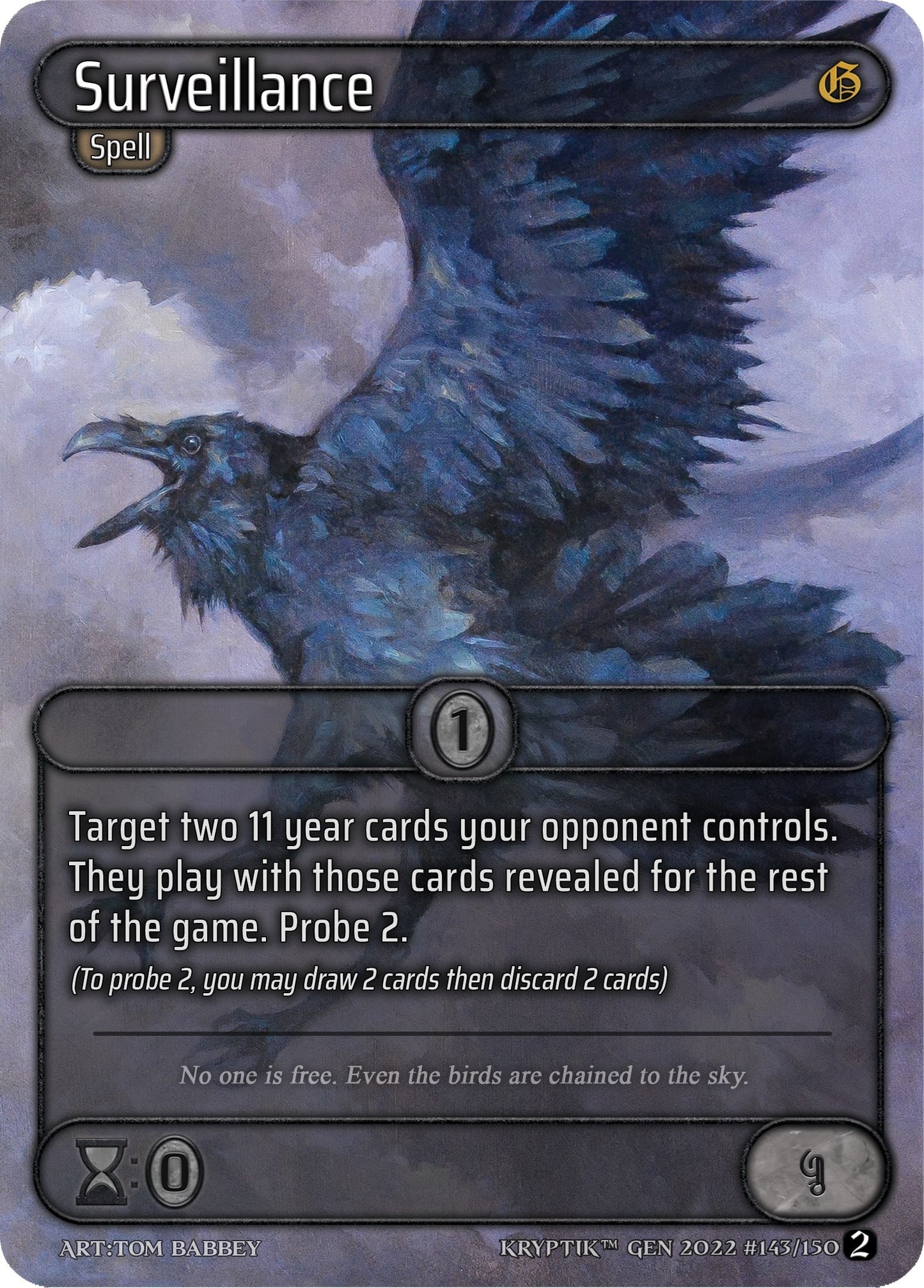 Surveillance (143) - Kryptik TCG Single