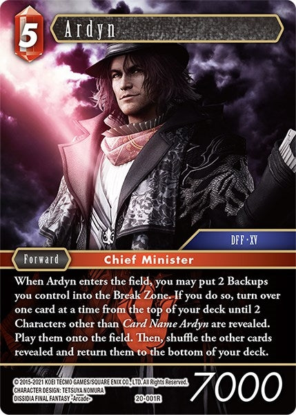 Ardyn (20) [20] - Final Fantasy TCG Single
