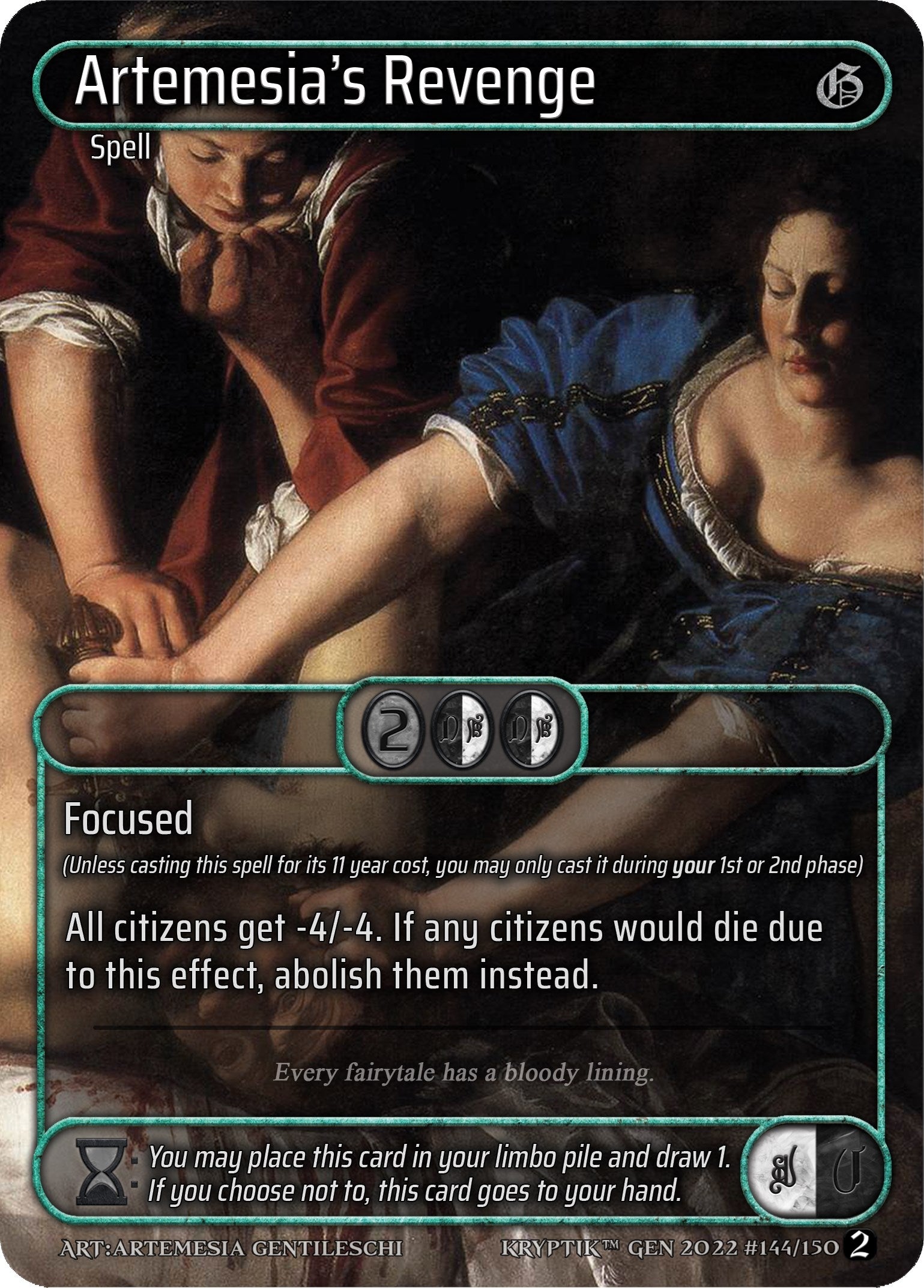 Artemesia’s Revenge (Box Topper) (144) - Kryptik TCG Single