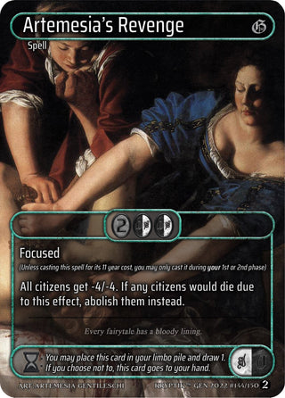 Artemesia’s Revenge (Box Topper) (144) - Kryptik TCG Single