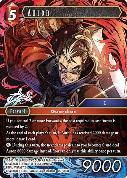 Auron (20) [20] - Final Fantasy TCG Single