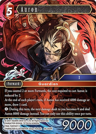 Auron (20) [20] - Final Fantasy TCG Single