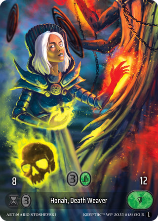 Honah Death Weaver (Box Topper) (18) - Kryptik TCG Single