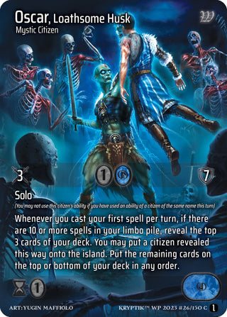 Oscar Loathsome Husk (26) - Kryptik TCG Single