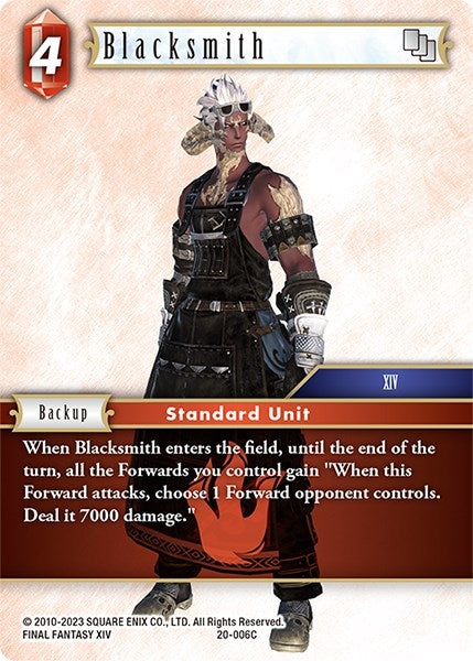 Blacksmith (20) [20] - Final Fantasy TCG Single
