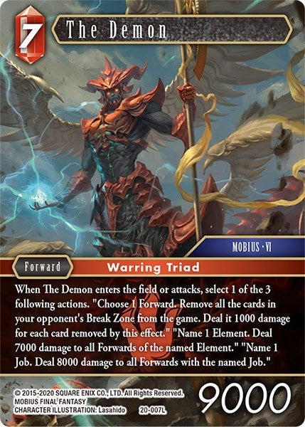 The Demon (20) [20] - Final Fantasy TCG Single
