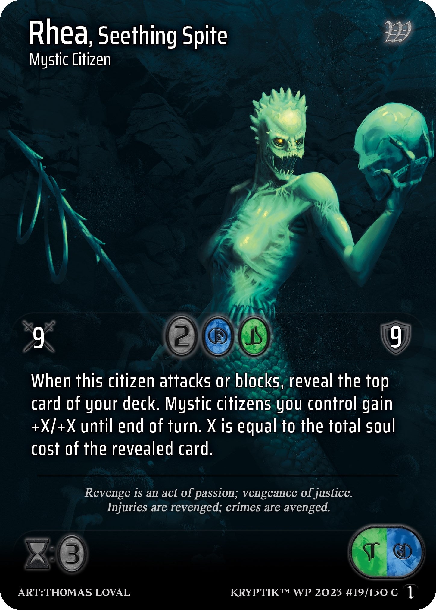 Rhea Seething Spite (19) - Kryptik TCG Single