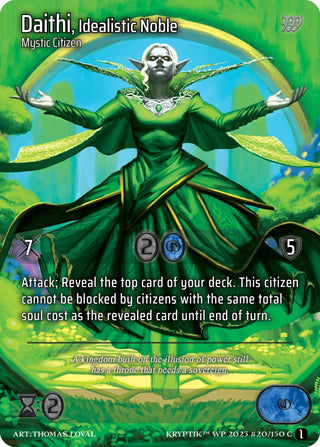 Daithi Idealistic Noble (20) - Kryptik TCG Single