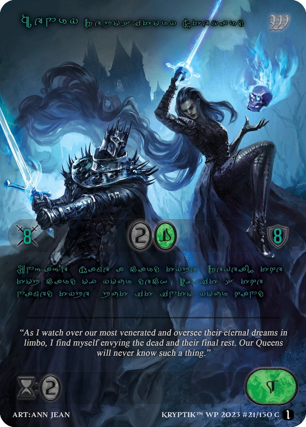 Henry Repository Steward (Green Kryptik Language) (21) - Kryptik TCG Single