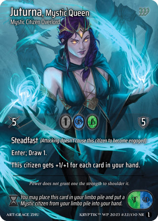 Juturna Mystic Queen (22) - Kryptik TCG Single