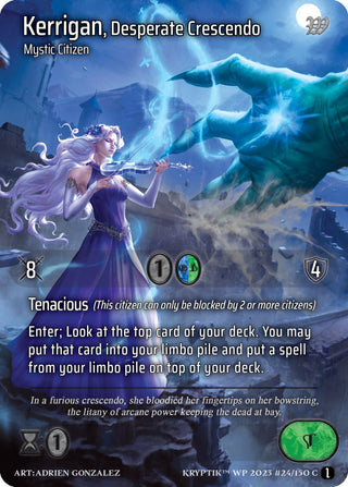 Kerrigan Desperate Crescendo (24) - Kryptik TCG Single