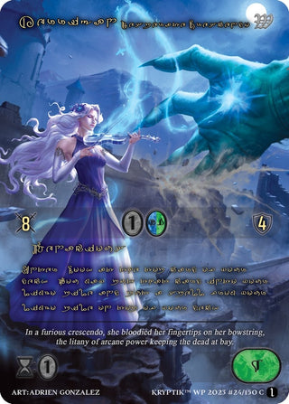 Kerrigan Desperate Crescendo (Gold Kryptik Language) (24) - Kryptik TCG Single