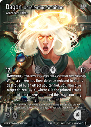 Dagon Unrelenting Ambition (43) - Kryptik TCG Single