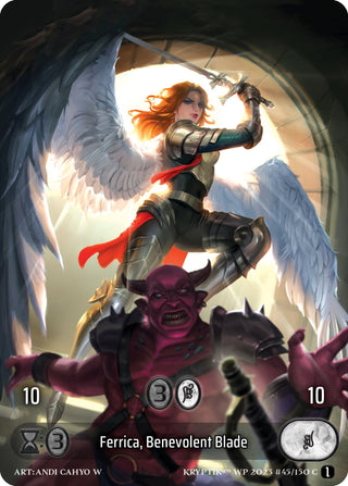 Ferrica Benevolent Blade (Box Topper) (45) - Kryptik TCG Single
