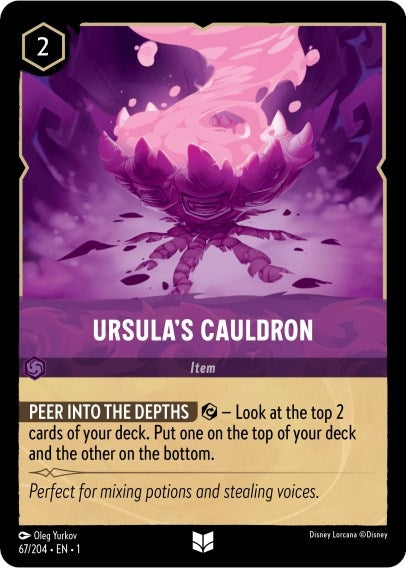 Ursula’s Cauldron (67) (1) - Disney Lorcana Single