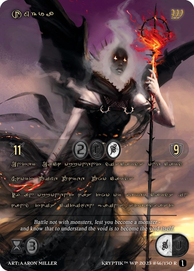 Umbra (Gold Kryptik Language) (46) - Kryptik TCG Single