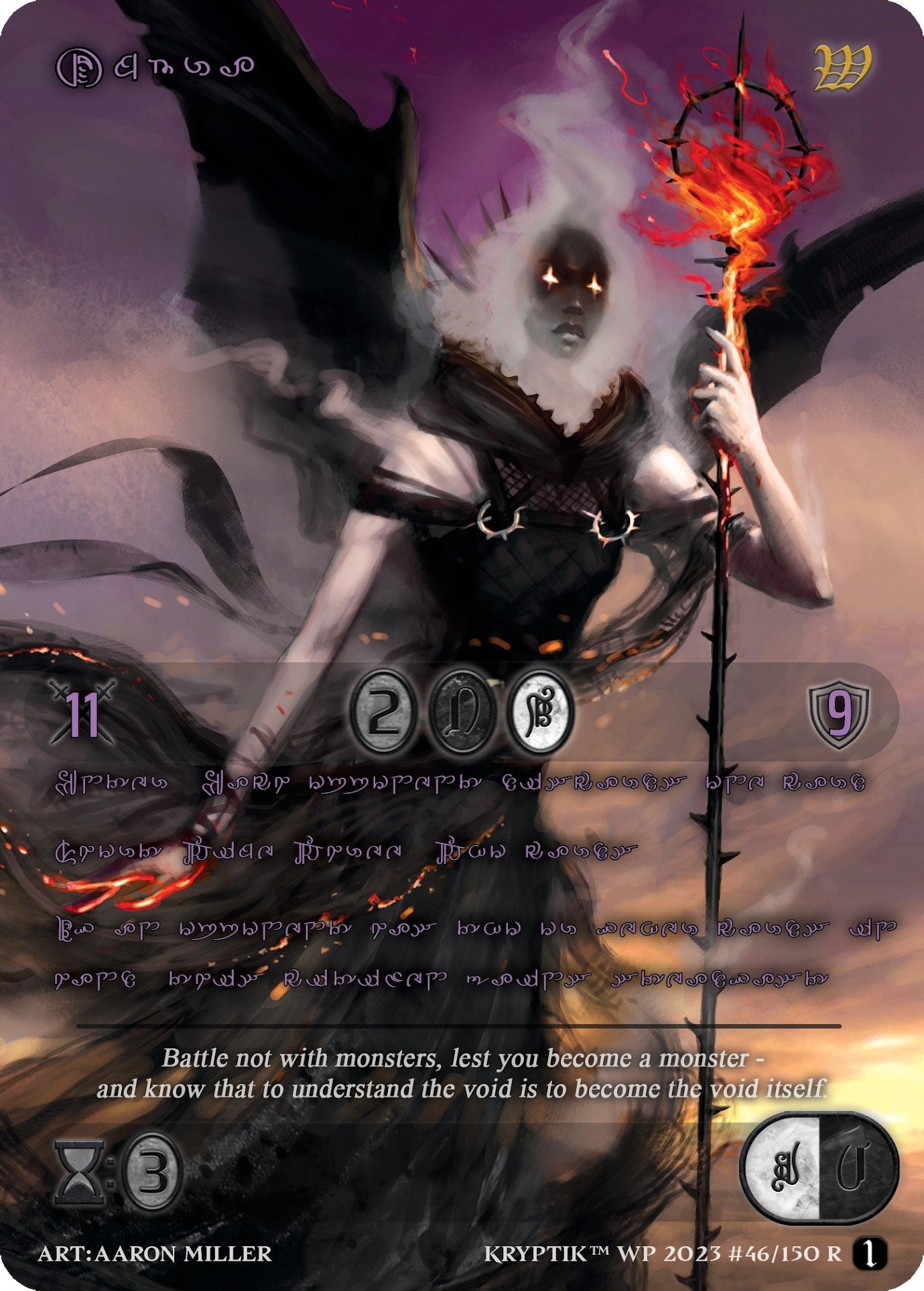 Umbra (Purple Kryptik Language) (46) - Kryptik TCG Single