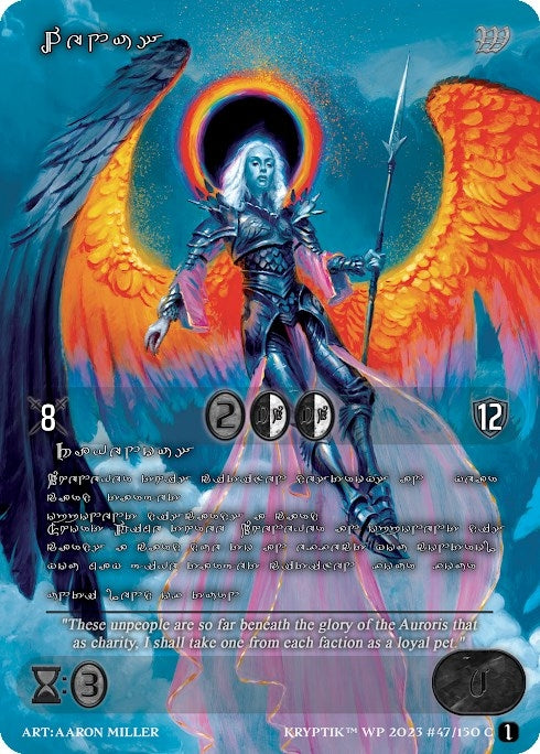 Venus (Silver Kryptik Language) (47) - Kryptik TCG Single