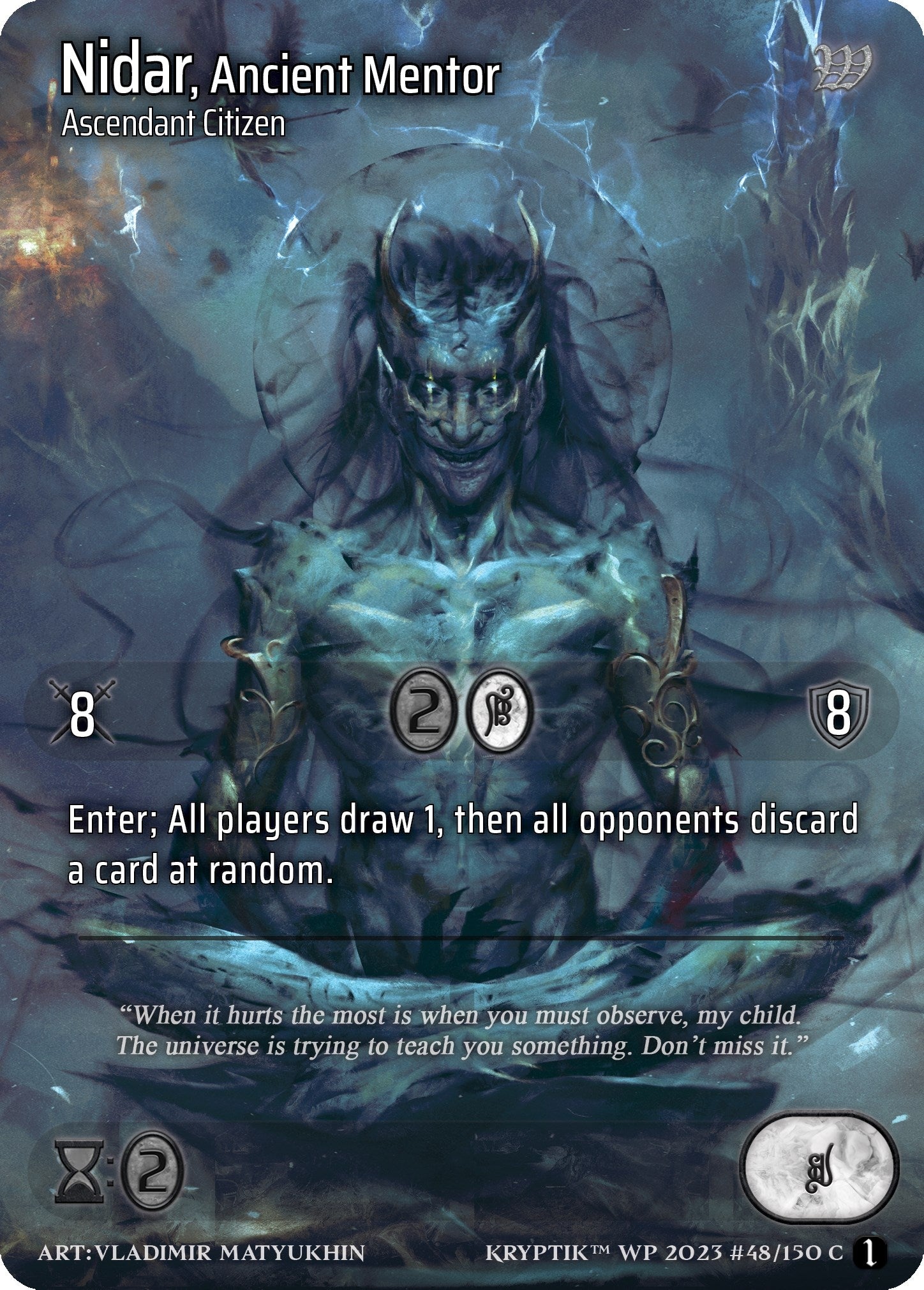 Nidar Ancient Mentor (48) - Kryptik TCG Single
