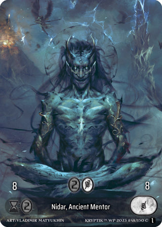 Nidar Ancient Mentor (Box Topper) (48) - Kryptik TCG Single