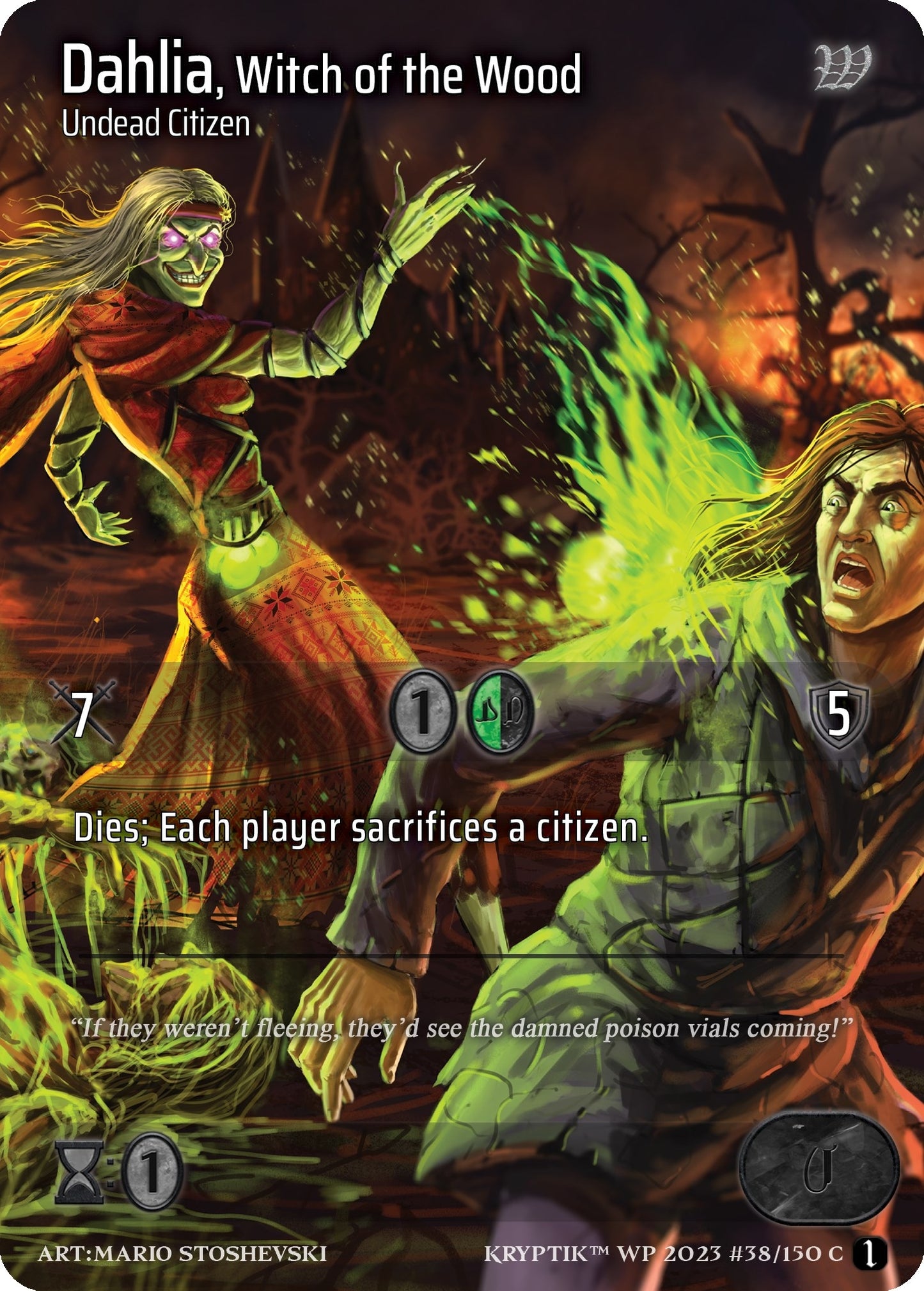 Dahlia Witch of the Wood (38) - Kryptik TCG Single