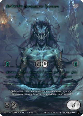 Nidar Ancient Mentor (Green Kryptik Language) (48) - Kryptik TCG Single