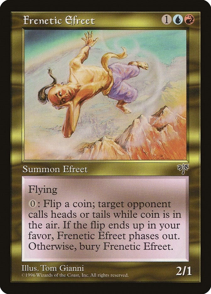 Frenetic Efreet [MIR] - MTG Single