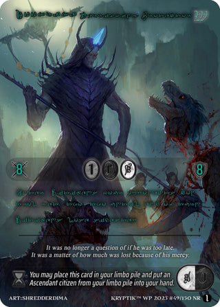 Dookraka Terrifying Protector (Green Kryptik Language) (49) - Kryptik TCG Single