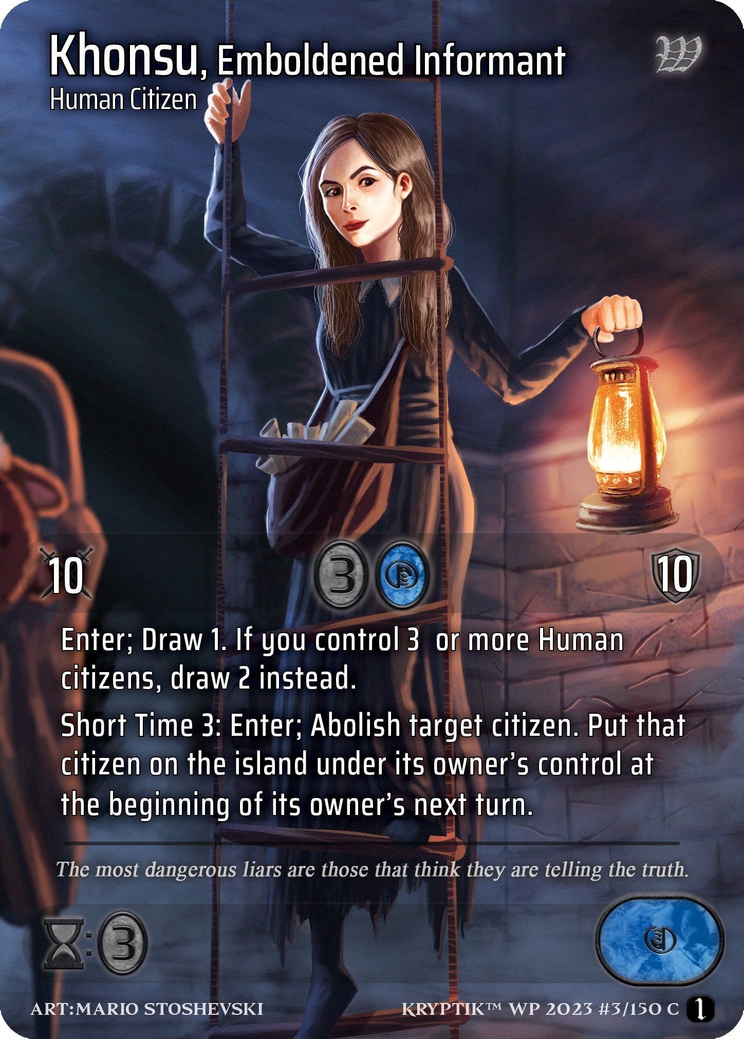 Khonsu Emboldened Informant (3) - Kryptik TCG Single
