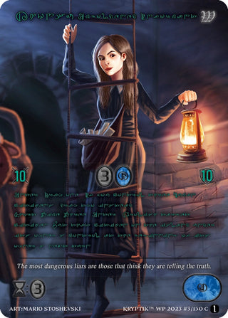 Khonsu Emboldened Informant (Green Kryptik Language) (3) - Kryptik TCG Single