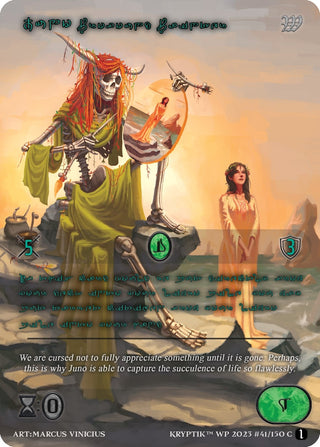 Juno Profound Painter (Green Kryptik Language) (41) - Kryptik TCG Single