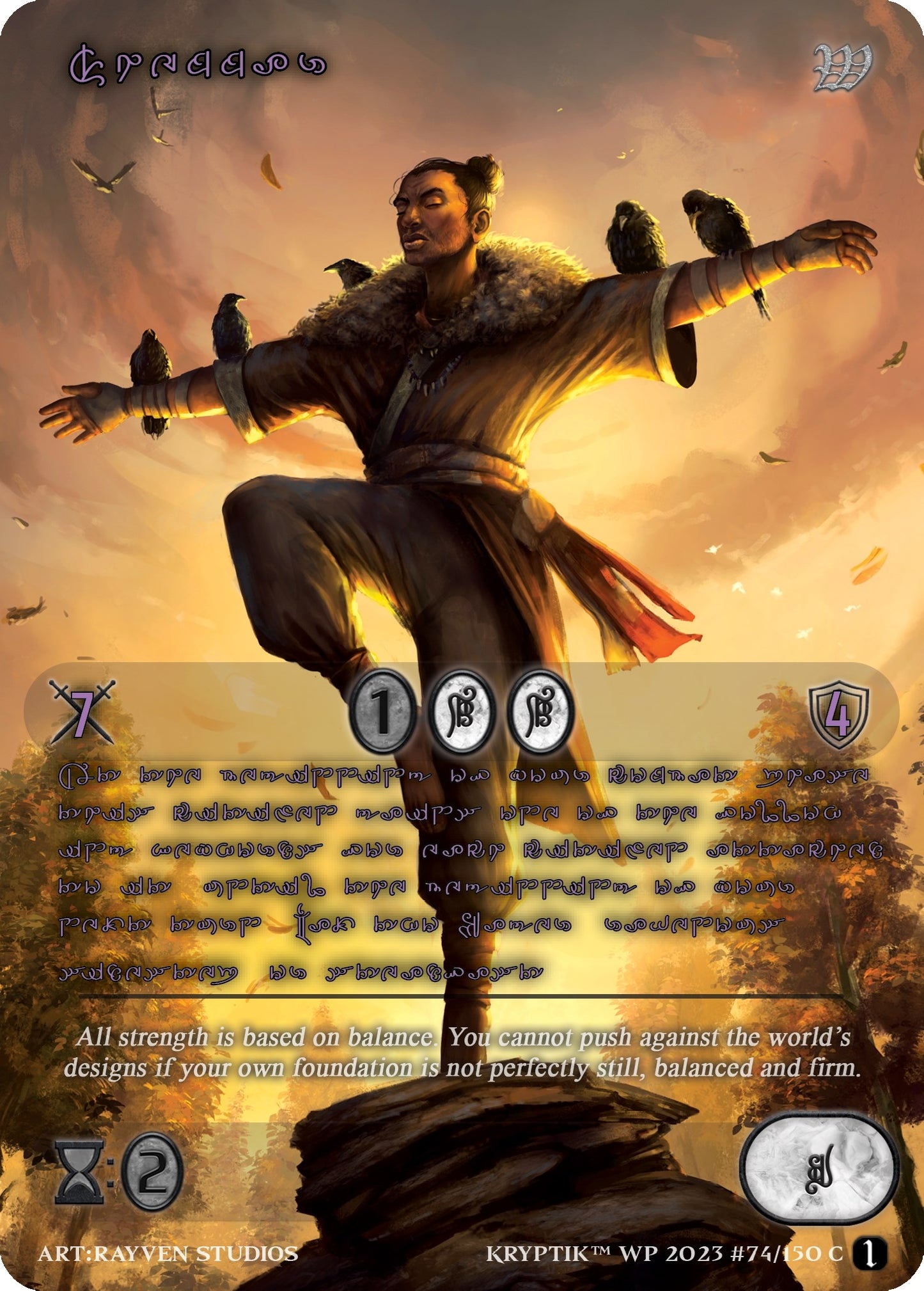 Shemmar (Purple Kryptik Language) (74) - Kryptik TCG Single