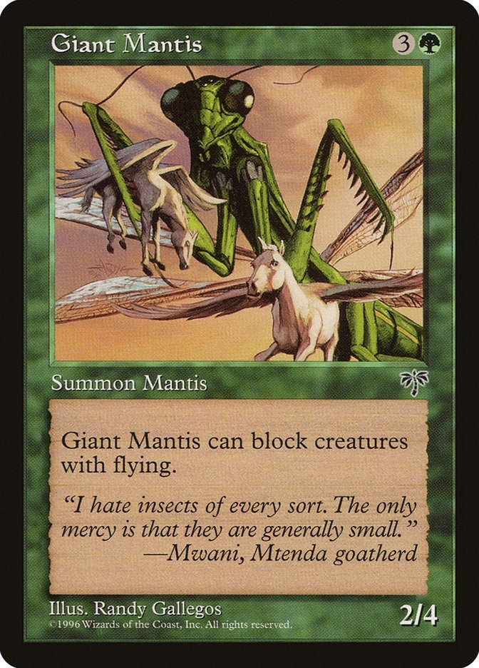Giant Mantis [MIR] - MTG Single