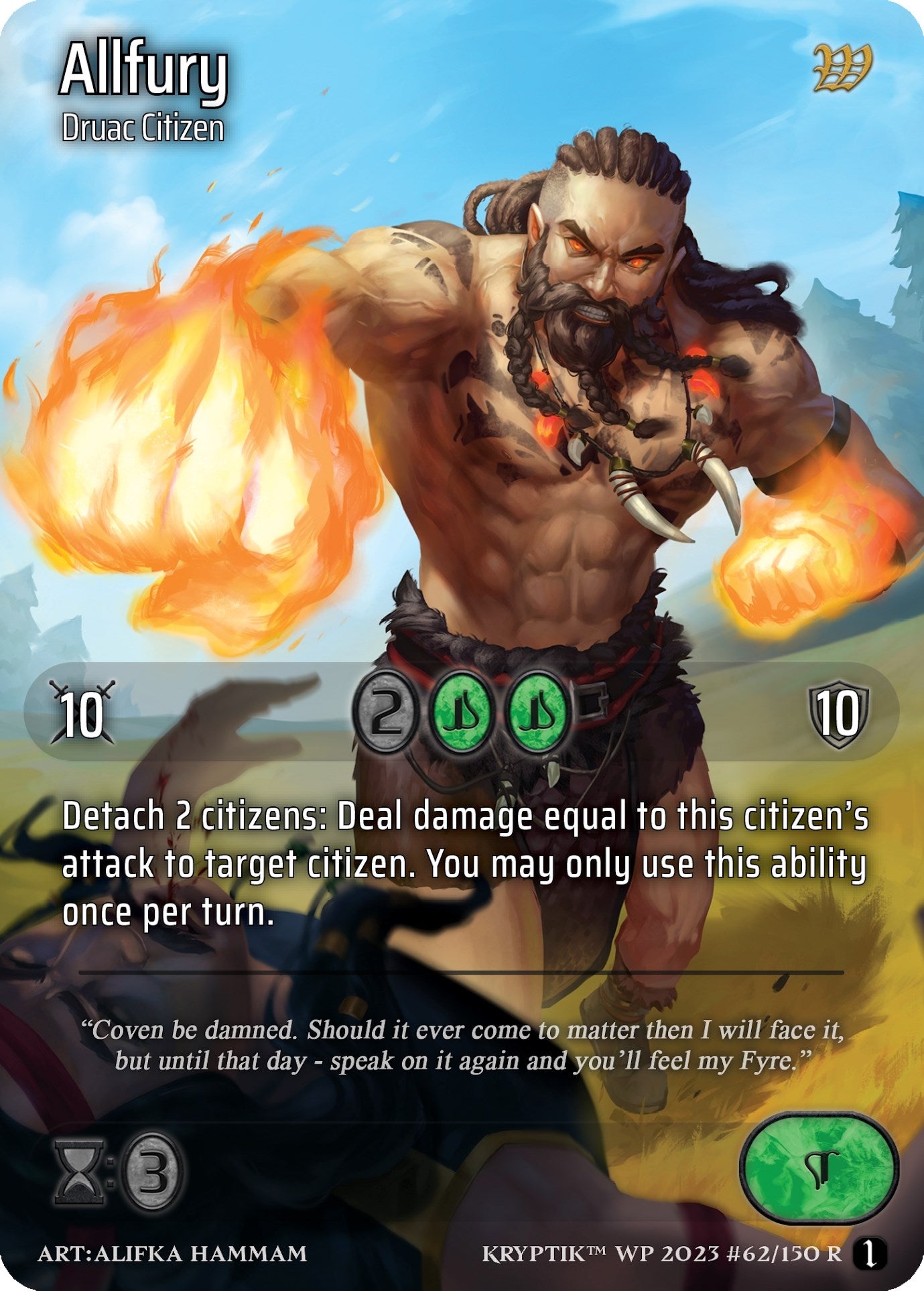 Allfury (62) - Kryptik TCG Single