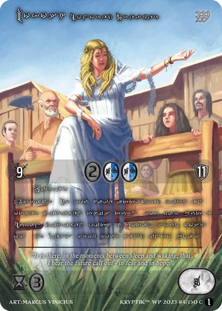 Mokosh Honored Dreamer (Silver Kryptik Language) (4) - Kryptik TCG Single