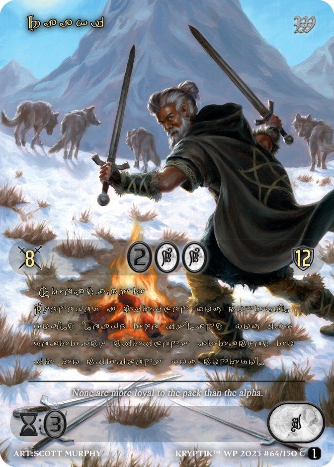 Raaki (Gold Kryptik Language) (64) - Kryptik TCG Single