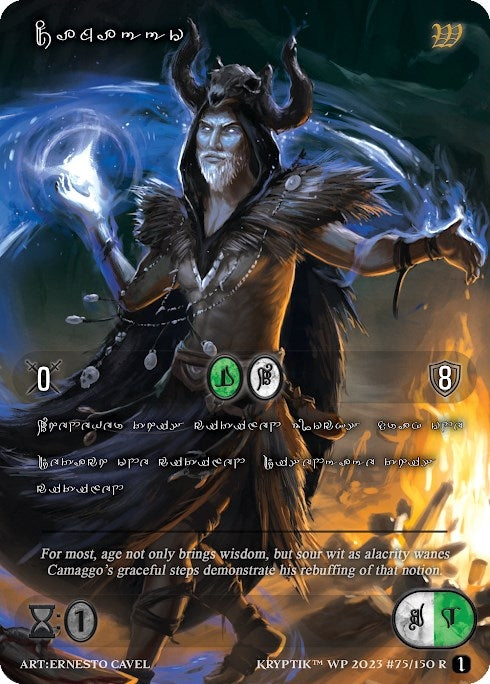 Camaggo (Silver Kryptik Language) (75) - Kryptik TCG Single