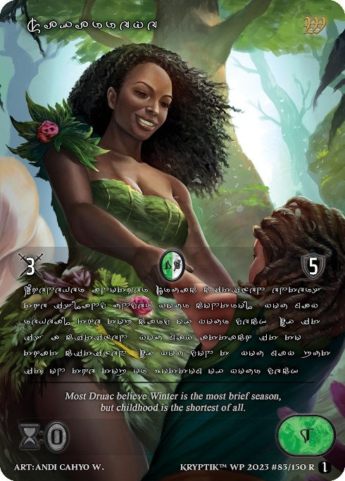 Safarreye (Silver Kryptik Language) (83) - Kryptik TCG Single