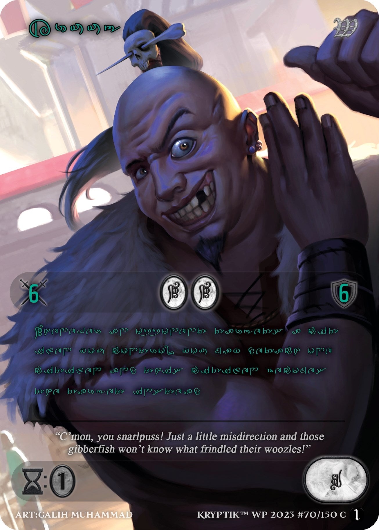 Kruug (Green Kryptik Language) (70) - Kryptik TCG Single