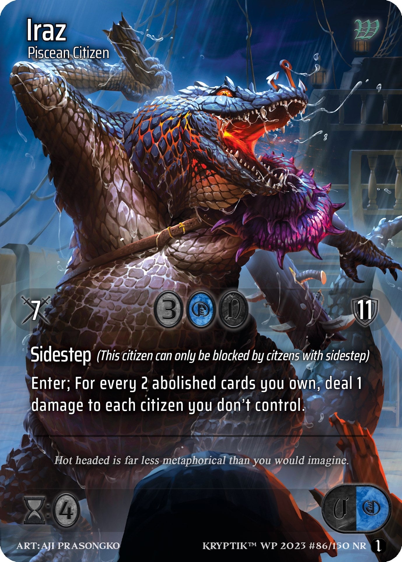 Iraz (86) - Kryptik TCG Single