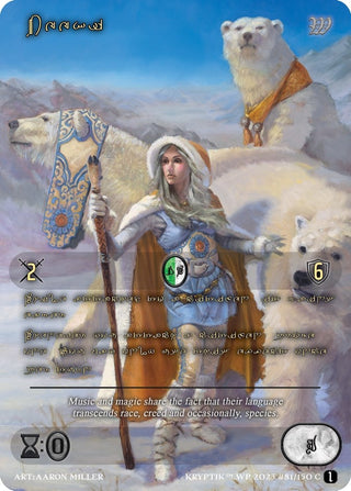 Beeki (Gold Kryptik Language) (81) - Kryptik TCG Single