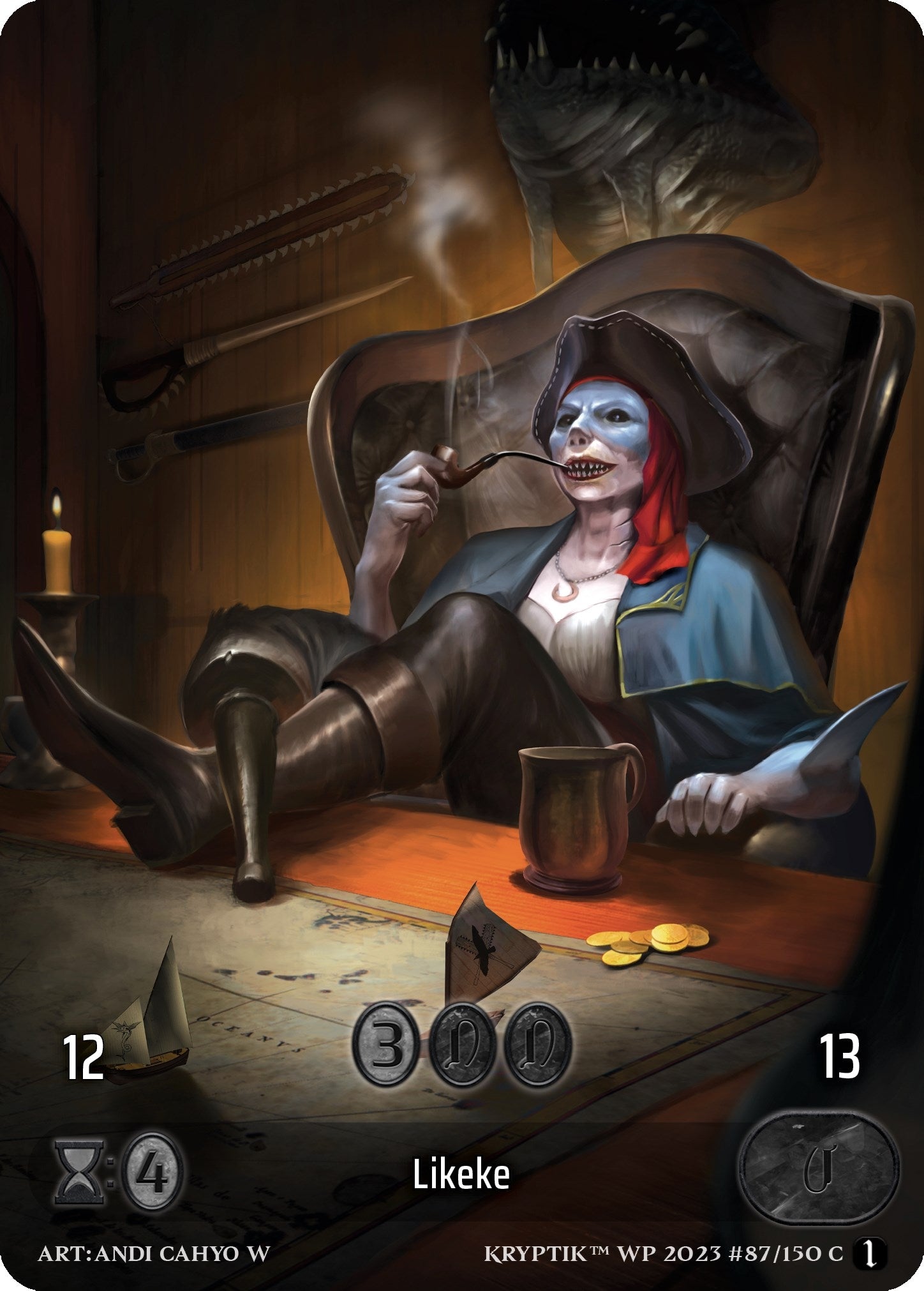 Likeke (Box Topper) (87) - Kryptik TCG Single