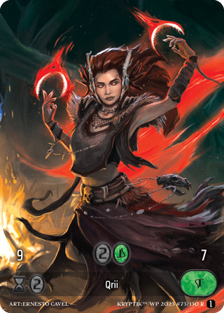 Qrii (Box Topper) (73) - Kryptik TCG Single
