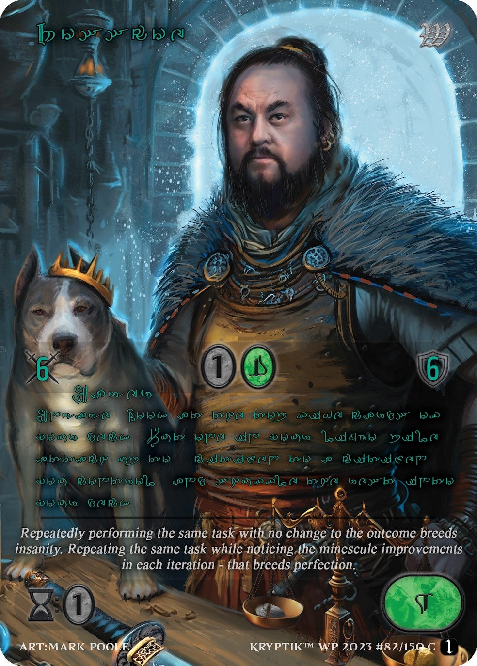 Rosscoe (Green Kryptik Language) (82) - Kryptik TCG Single