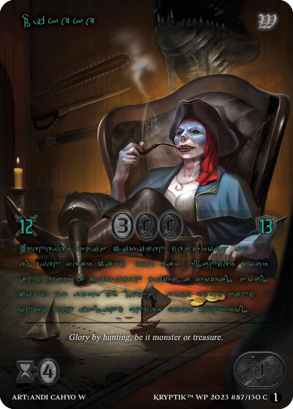 Likeke (Green Kryptik Language) (87) - Kryptik TCG Single