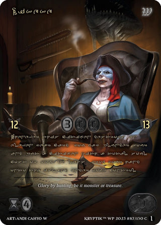 Likeke (Gold Kryptik Language) (87) - Kryptik TCG Single
