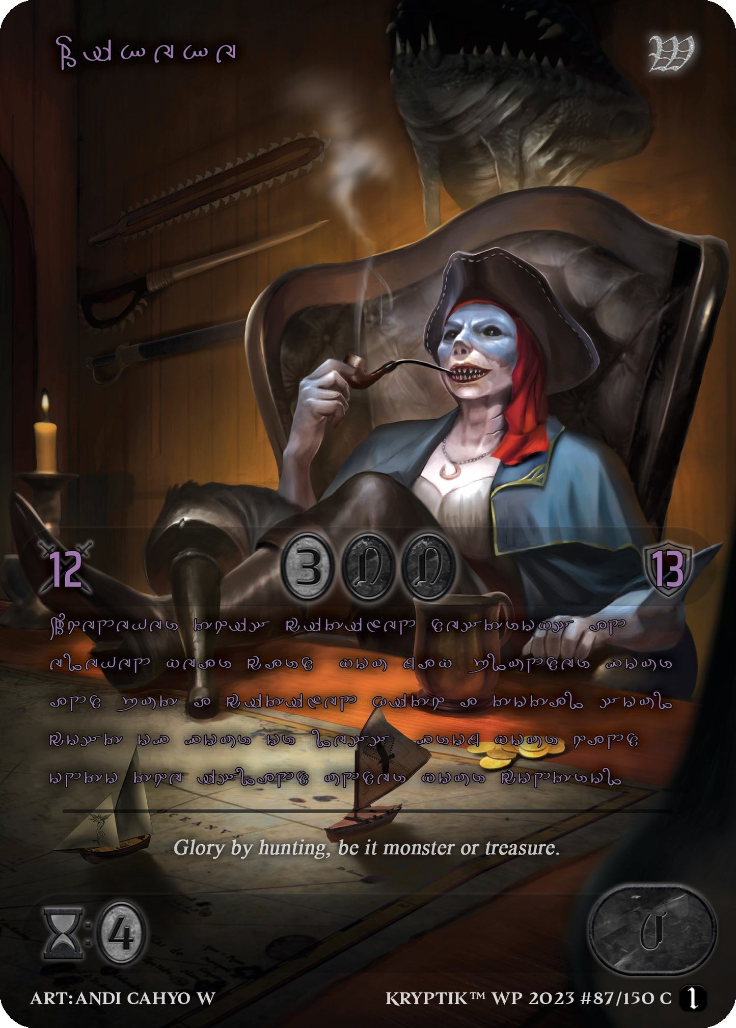 Likeke (Purple Kryptik Language) (87) - Kryptik TCG Single