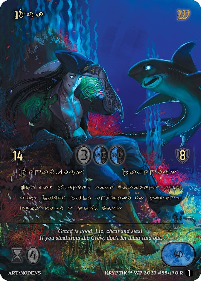 Tua (Gold Kryptik Language) (88) - Kryptik TCG Single