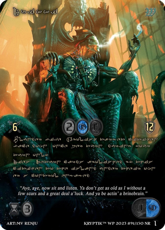 Drikki (Gold Kryptik Language) (91) - Kryptik TCG Single